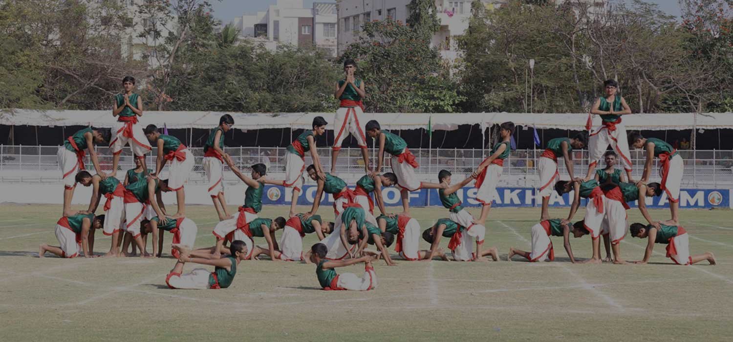 A performance from the school sports programme